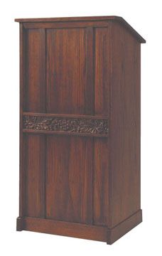 Lectern 331 Two Interior Shelves 22 W